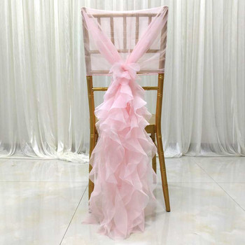 Καρέκλα από νήματα γάλακτος Άρθρο Bending Sashes Hotel Meeting Εστιατόριο για εκδηλώσεις γάμου Διακόσμηση τελετής πάρτι