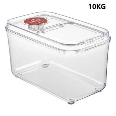 5/10KG kuchynská úložná krabica na ryžu, nano vložka, odolná voči vlhkosti, nádoba na ryžu, uzavretá vedro na cereálie, kuchynský organizér