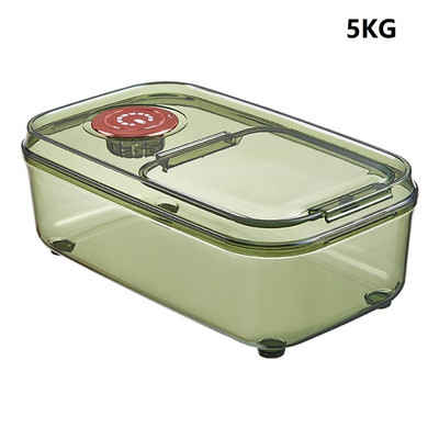 5/10KG kuchynská úložná krabica na ryžu, nano vložka, odolná voči vlhkosti, nádoba na ryžu, uzavretá vedro na cereálie, kuchynský organizér