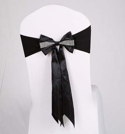 Elegantné šerpy na stoličky, kvetinové strečové, bez zapínania, mašľa, plus diamantová látka, ľahký domáci uzol, mašľa, poťah na ležadlo, svadobný nábytok