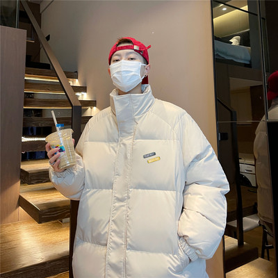 Pulover gros pentru bărbați cu guler înalt