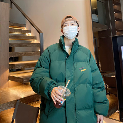 Pulover gros pentru bărbați cu guler înalt