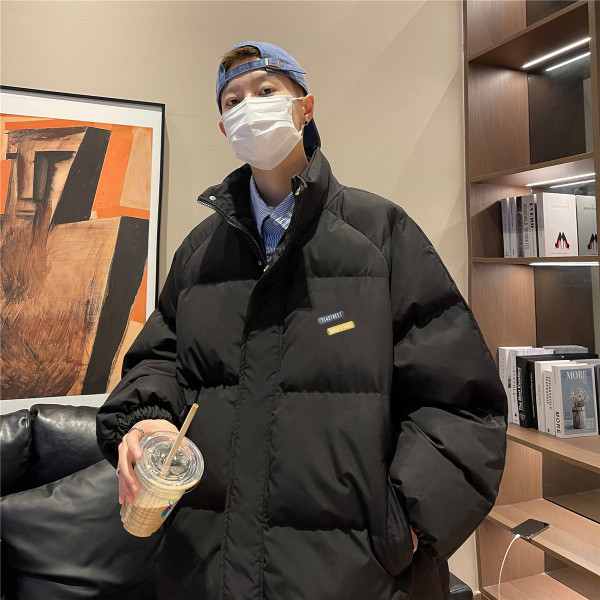 Pulover gros pentru bărbați cu guler înalt