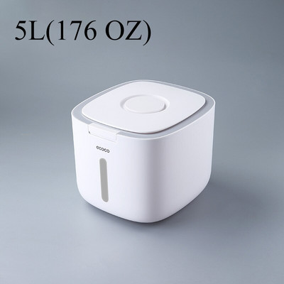 ECOCO dozator riže Kuhinjski organizator i posuda za pohranu Kanta za žitarice Hrana za kućne ljubimce Nano zatvorena kutija otporna na insekte Mjerna posuda