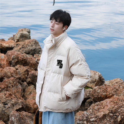 Geaca de iarna casual cu broderie