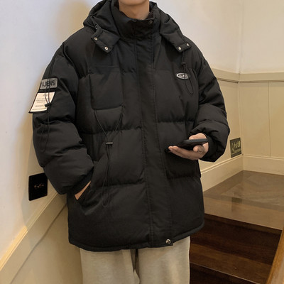 Topli zimski kaput s kapuljačom - široki model