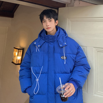 Topli zimski kaput s kapuljačom - široki model