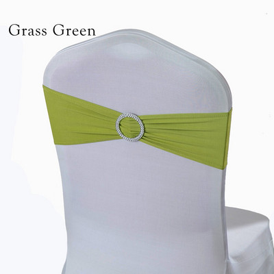 Baby Boy Comunion Party Favor Royal Blue Elastic Spandex Hotel Banketinė kėdė Sash Band Vestuvių gimtadienio šventės dekoravimas