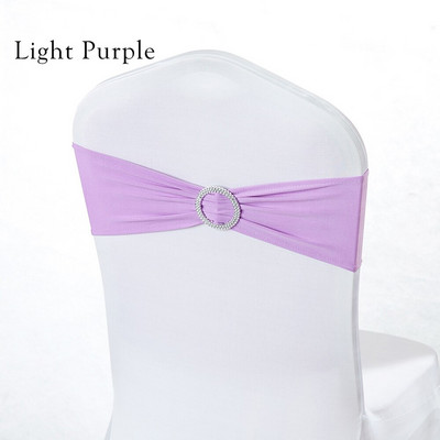 Baby Boy Comunion Party Favor Royal Blue Elastic Spandex Hotel Banketinė kėdė Sash Band Vestuvių gimtadienio šventės dekoravimas