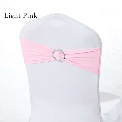 Baby Boy Comunion Party Favor Royal Blue Elastic Spandex Hotel Banketinė kėdė Sash Band Vestuvių gimtadienio šventės dekoravimas