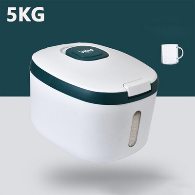 5/10/15 KG konyhai rizstároló doboz nano betétes, nedvességálló rizstartály, lezárt gabonafélék vödör Otthoni kisállateledel bolt