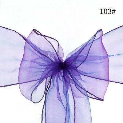 18X275 cm Mados išpardavimas organzos kėdžių varčios, lanksčios dangtelio apdangalai, tiulis, skirtos vestuvėms ir vakarėliams, kalėdiniam dekoravimui