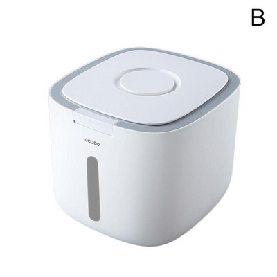 Kanta za rižu od 5L, otporan na insekte, otporan na vlagu, rižin cilindar za pohranu hrane Zatvoreno zrno Kuhinjski spremnik za kućanstvo Kutija za hranu