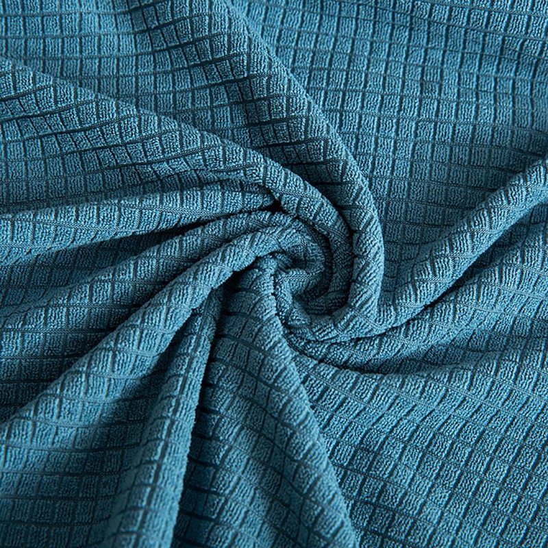 Itin minkštas poliarinio vilnonio audinio kėdės užvalkalas Elastingi spandex kėdžių užvalkalai valgomojo / virtuvės tamprus kėdės užvalkalas su nugara