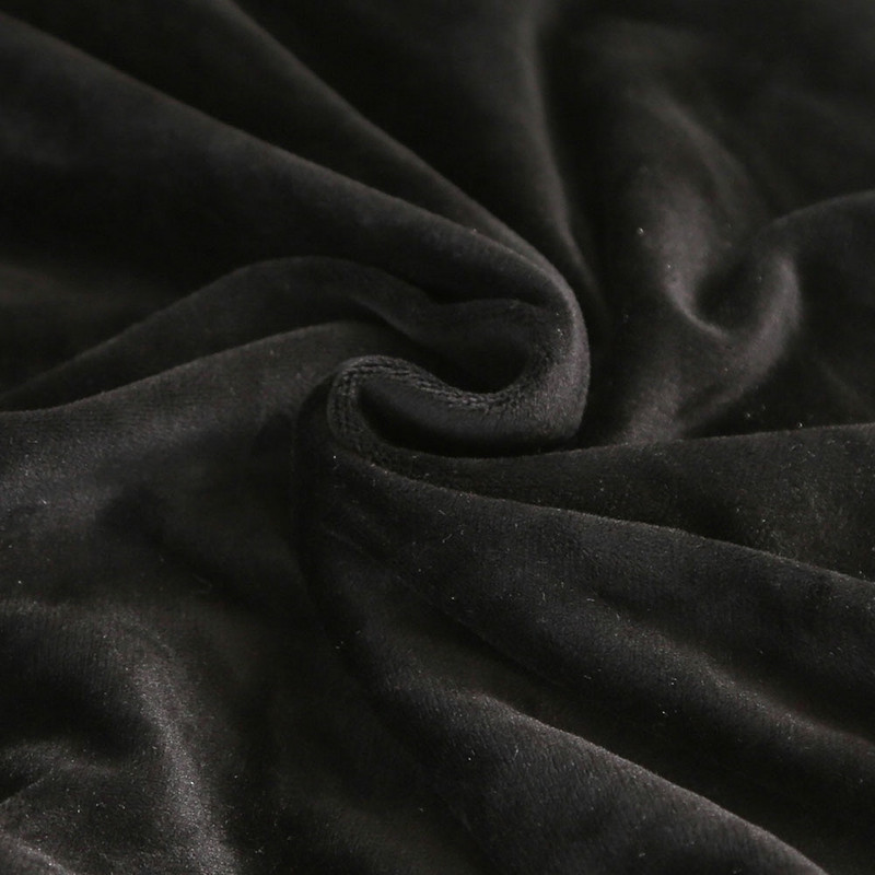 Huse pentru scaune Airldianer, catifea extensibilă, huse pentru mese, culoare solidă, spandex, huse pentru scaune de pluș, protectie pentru sufragerie acasă