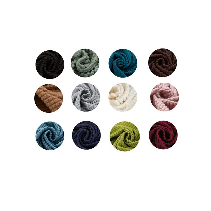 Storas tvirtas biuro kompiuterio kėdės užvalkalas Spandex padalintas sėdynės užvalkalas Universalus biuro nuo dulkių fotelio užvalkalas