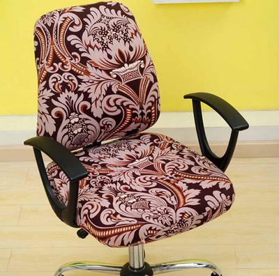 Navlake za uredske stolice za računala Spandex Split navlaka za sjedala Univerzalna navlaka za uredske fotelje protiv prašine funda para silla de oficina