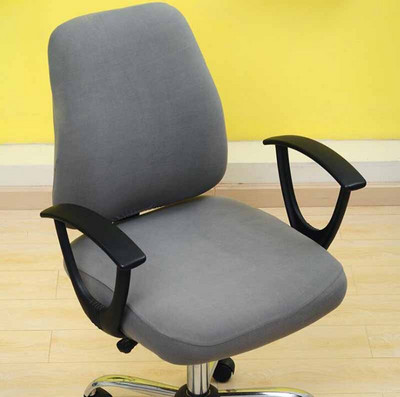 Navlake za uredske stolice za računala Spandex Split navlaka za sjedala Univerzalna navlaka za uredske fotelje protiv prašine funda para silla de oficina