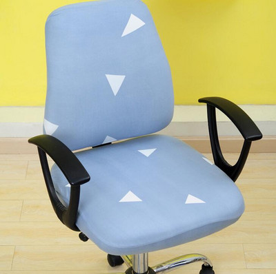 Navlake za uredske stolice za računala Spandex Split navlaka za sjedala Univerzalna navlaka za uredske fotelje protiv prašine funda para silla de oficina