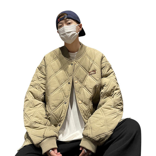 Ležerna muška jakna s logotipom i gumbima