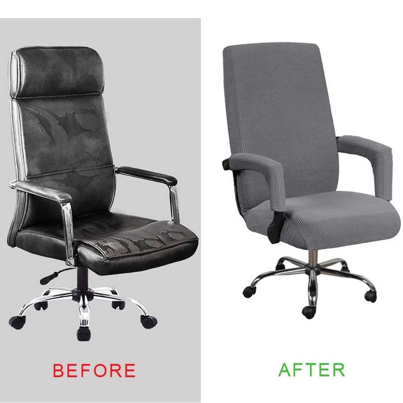 Atsparūs vandeniui elastiniai kėdžių užvalkalai, apsaugantys nuo nešvarumų, besisukantys tamprūs biuro stalai, sėdimosios vietos, sėdynės užvalkalai Nuimami užvalkalai namų dekoravimui