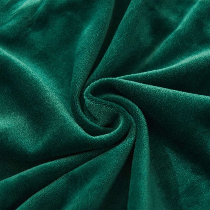 1/2/4 Dobra baršunasta ružičasta navlaka za stolicu rastezljiva elastična navlaka za blagovaonsku stolicu Spandex futrola za uredske stolice housse de chaise