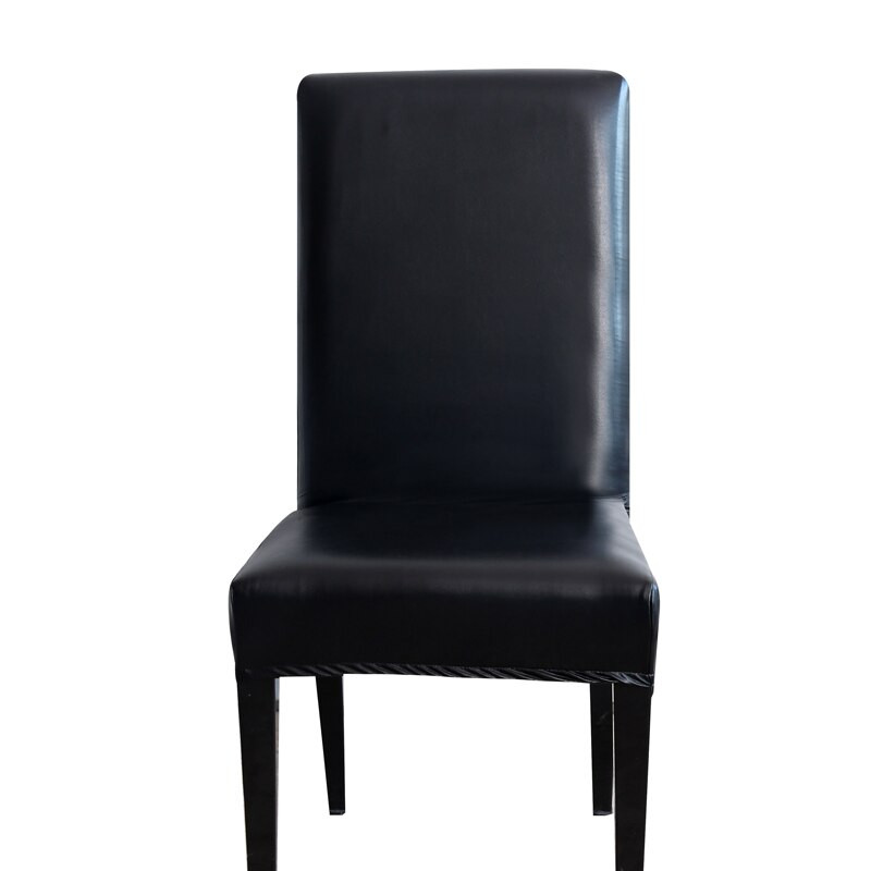 husă scaun piele pentru sufragerie all-inclusive țesătură PU husă scaun elastic impermeabil pentru animale de companie hotel de birou rezistent la praf