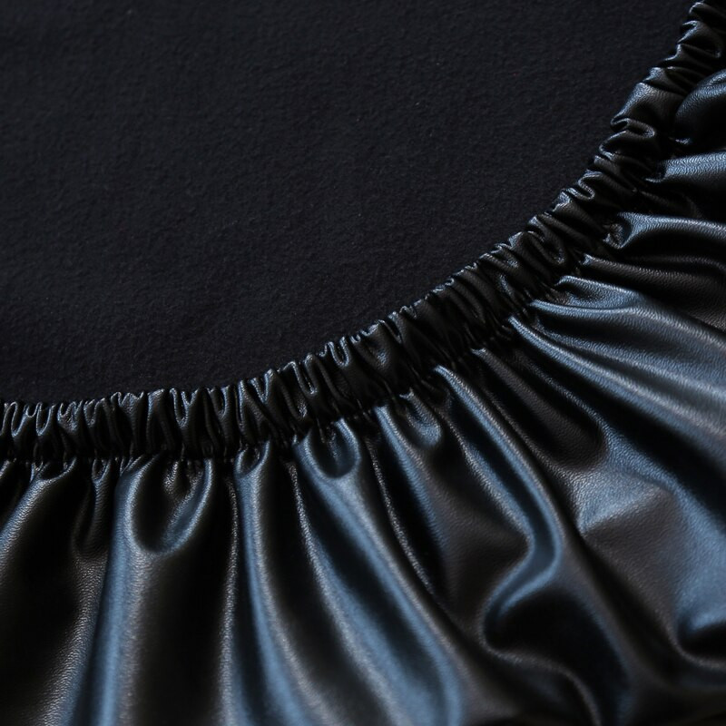 husă scaun piele pentru sufragerie all-inclusive țesătură PU husă scaun elastic impermeabil pentru animale de companie hotel de birou rezistent la praf