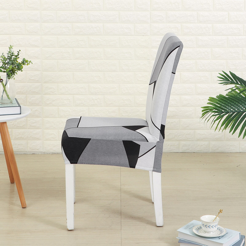 housse de chaise Kėdės užvalkalas Stretch Valgomojo Spandex Elastic Ship iš Prancūzijos