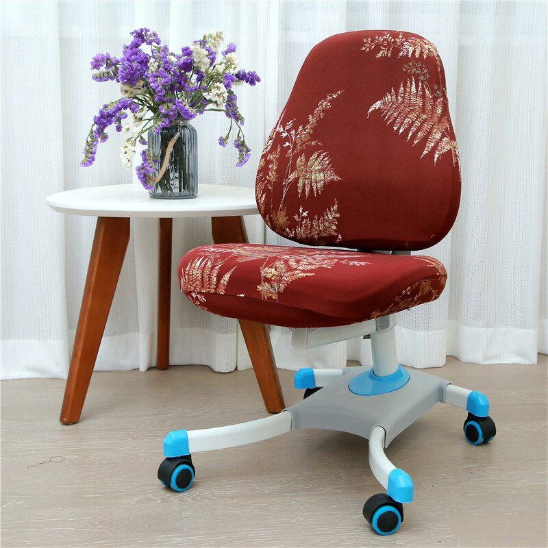 Vaikų mokymosi kėdės užvalkalas Elastingas mokinio pakeliamas kėdės pagalvėlė nugaros atramos užvalkalas rašomasis kėdės užvalkalas Biuro kompiuterio sėdynės dėklas