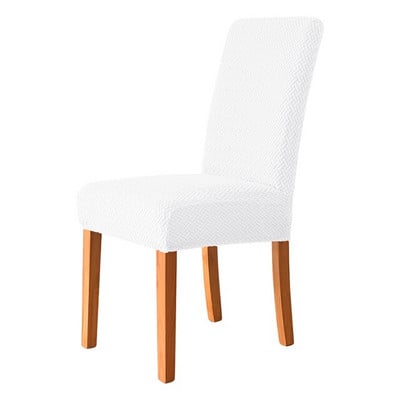 Жакардови калъфи за столове от спандекс Калъф за протектор, разтегателен за кухненски стол Седалка за хотелски банкети Еластични калъфи за трапезни столове