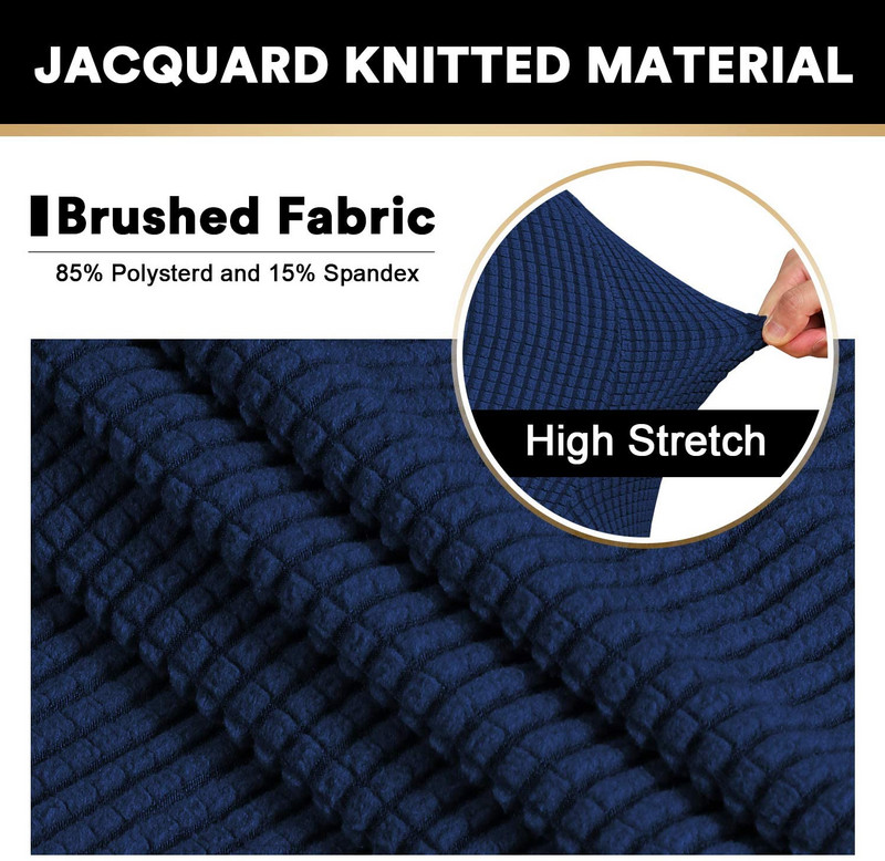 Husă de canapea din pluș Battilo, fără cotiere, husă elastică pentru canapea în carouri, protector pentru canapea pentru bancă, husă elastică în carouri pentru canapea