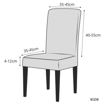 Βελούδινο κάλυμμα καρέκλας τραπεζαρίας Spandex Elastic Chair Slipcover Καλύμματα καρέκλας τραπεζαρίας Θήκη καθισμάτων για δείπνο ξενοδοχείου γάμου