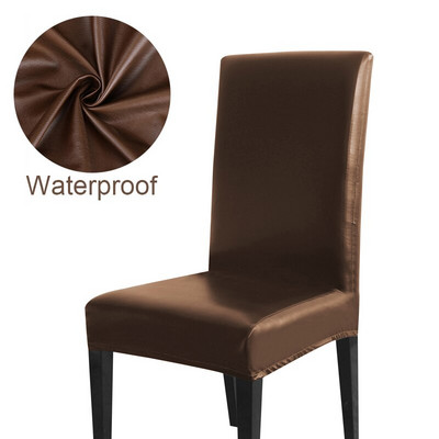 Huse pentru scaune din material textil, 2 tipuri, elastice, huse pentru scaune de sufragerie, 1/2/4/6 buc. Huse pentru scaun pentru bucătărie, acasă, hotel