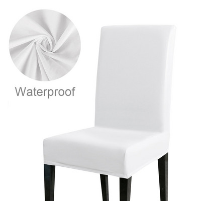 Huse pentru scaune din material textil, 2 tipuri, elastice, huse pentru scaune de sufragerie, 1/2/4/6 buc. Huse pentru scaun pentru bucătărie, acasă, hotel