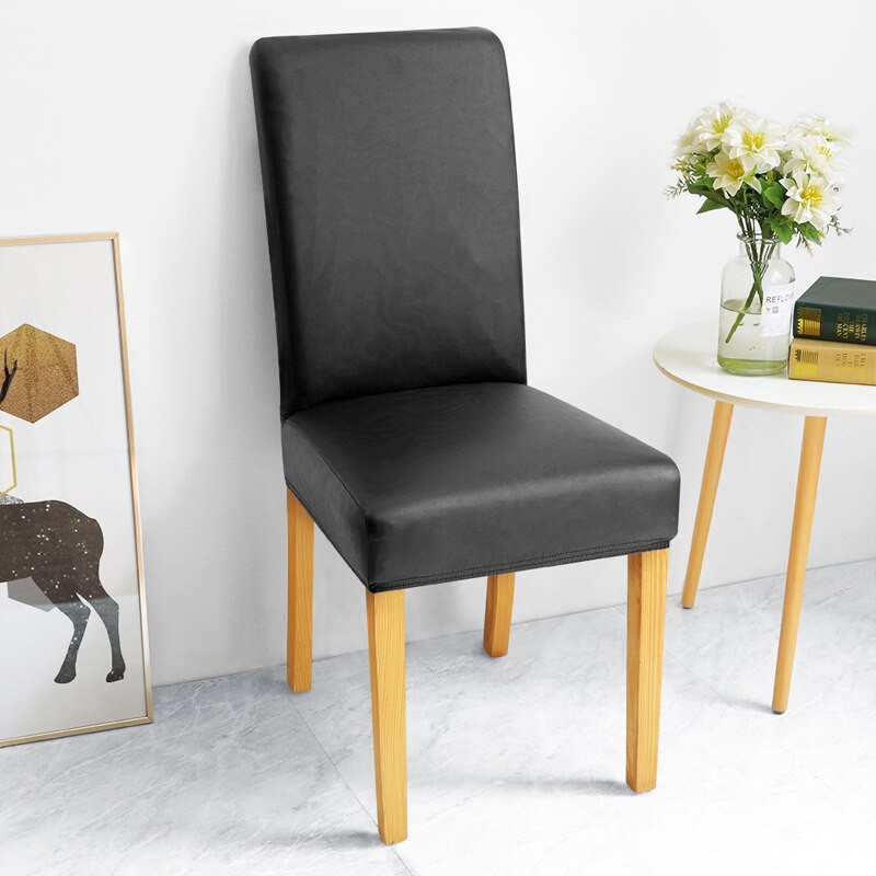 Huse pentru scaune din material textil, 2 tipuri, elastice, huse pentru scaune de sufragerie, 1/2/4/6 buc. Huse pentru scaun pentru bucătărie, acasă, hotel