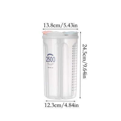 Konyhai tárolódoboz Élelmiszertároló doboz Gabonatároló átlátszó rendszerezők Nedvességálló lezárt dobozok Konyhai kellékek