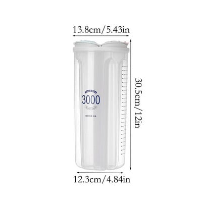 Konyhai tárolódoboz Élelmiszertároló doboz Gabonatároló átlátszó rendszerezők Nedvességálló lezárt dobozok Konyhai kellékek