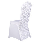 Универсална розова калъфка за сватбени столове Разтегливи полиестерни калъфи за столове от спандекс за сватби, банкети, декорация на хотелски декор