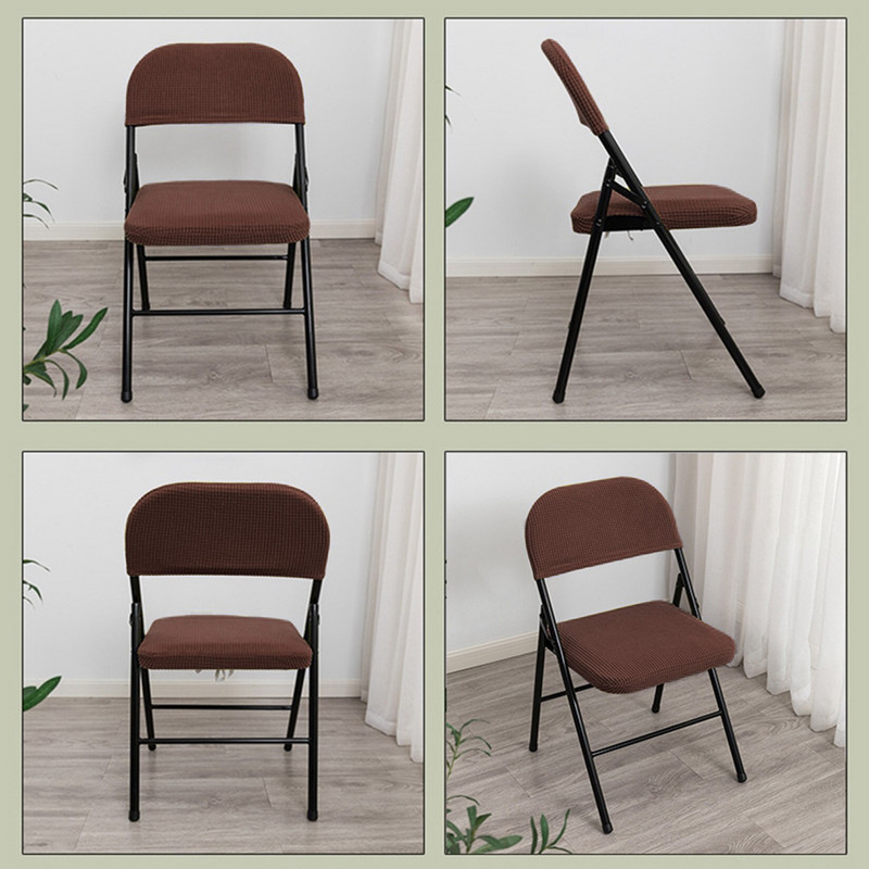 1/2/4/6Gb Saliekams ēdamistabas krēsla pārsega korpuss Atzveltnes krēsla pārvalks Elastīgs Biroja datora sēdekļa aizsargs Housse De Chaise