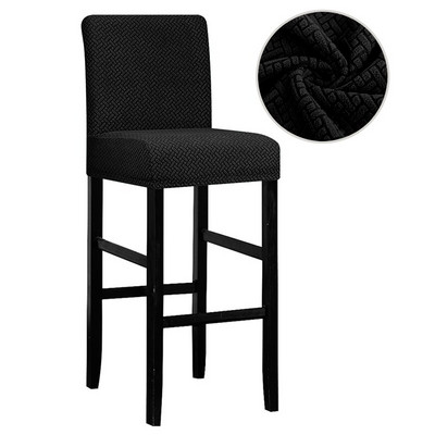 Trumpo dydžio vandeniui atsparus baro kėdės užvalkalas Kėdės apsauga Sėdynės užvalkalas, skirtas viešbučio banketų vestuvių vakarėliui valgomajam