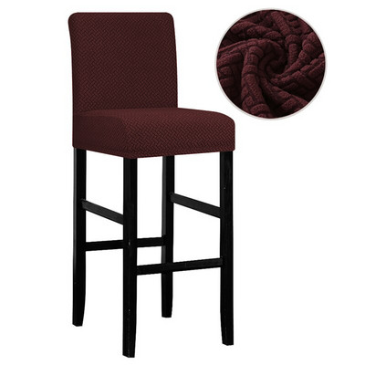 Trumpo dydžio vandeniui atsparus baro kėdės užvalkalas Kėdės apsauga Sėdynės užvalkalas, skirtas viešbučio banketų vestuvių vakarėliui valgomajam