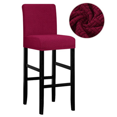 Trumpo dydžio vandeniui atsparus baro kėdės užvalkalas Kėdės apsauga Sėdynės užvalkalas, skirtas viešbučio banketų vestuvių vakarėliui valgomajam