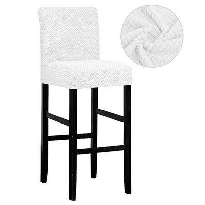 Trumpo dydžio vandeniui atsparus baro kėdės užvalkalas Kėdės apsauga Sėdynės užvalkalas, skirtas viešbučio banketų vestuvių vakarėliui valgomajam