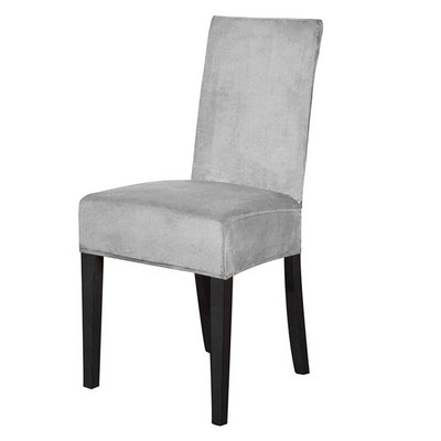 Velvet valgomojo kėdės užvalkalas spandex elastingas kėdės užvalkalas valgomojo kėdžių užvalkalų dėklas kėdėms virtuvėje