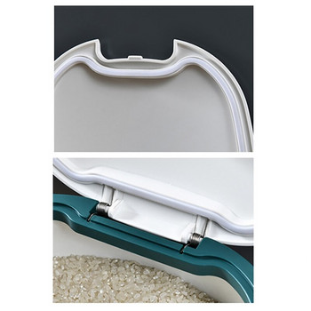 5 кг кофа за ориз, запечатан дозатор за ориз, устойчив на насекоми, запечатан контейнер за съхранение на ориз, кутия за съхранение на зърно