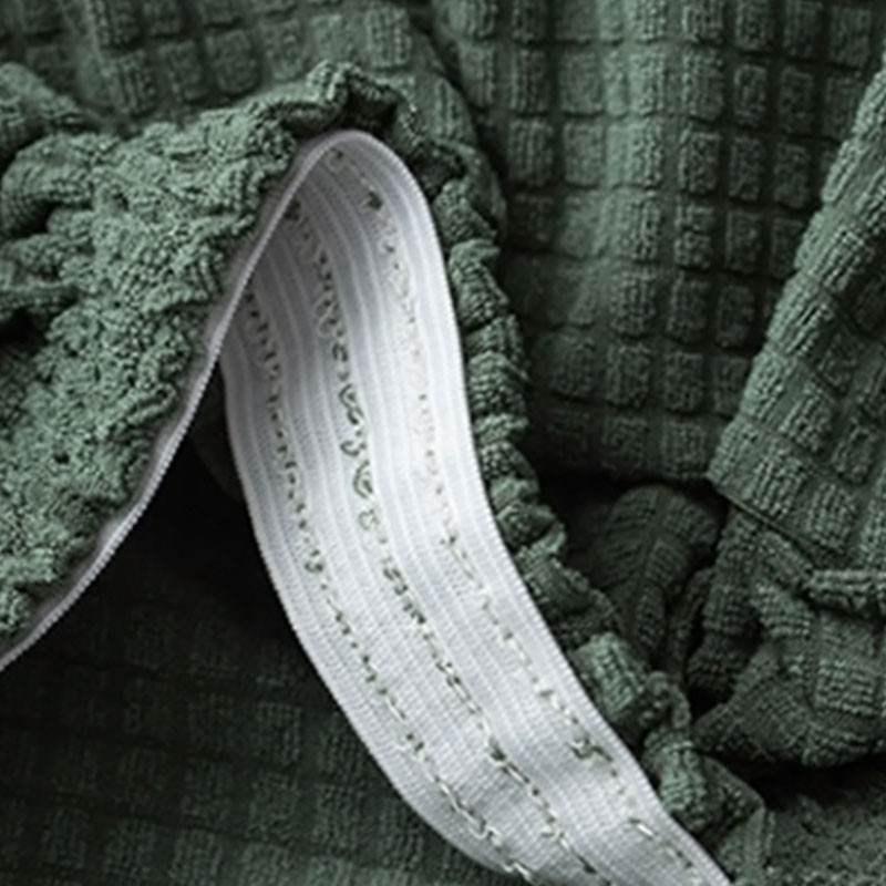 1vnt vandeniui atsparus tamprus pėdų užvalkalas Osmanų užvalkalas, apsaugantis pufą, atsparus dulkėms, stačiakampis slydimo dangtelis, elastingas namų dekoravimas