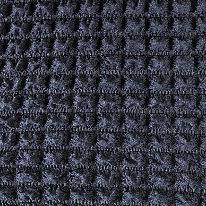 Seersucker kihúzható étkezőszék huzat Spandex cipzáras tok székekhez Konyhai étkező székhuzatok Elasztikus Stretch