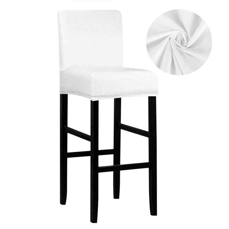 1/2/4/6 darab 6 színű székhuzatok PU vízálló szövet bárszék huzat Üléstok Székvédő a szállodai bankett étkezéshez