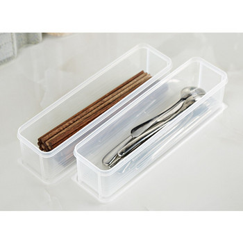 Storage Container Box Spaghetti Noodleplastic Bin Organizer κουζίνας Ψηλό κουτί Φύλακας Ψυγείο Ψυγείο Ζυμαρικά